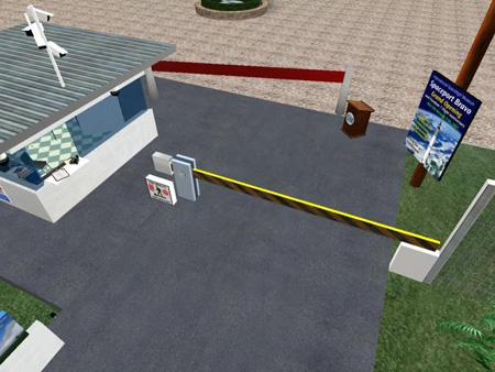 Guard Shack on Spaceport Bravo